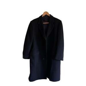 Hammersley Dress Coat Wool Cashmere Made in England Vintage Men's Tailor Made